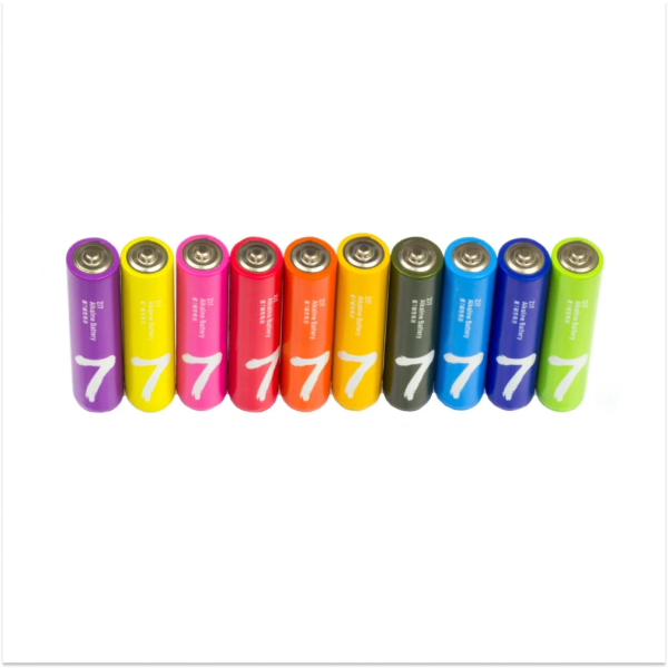 Батарейки алкалиновые ZMI Rainbow, AAA, 10 шт.